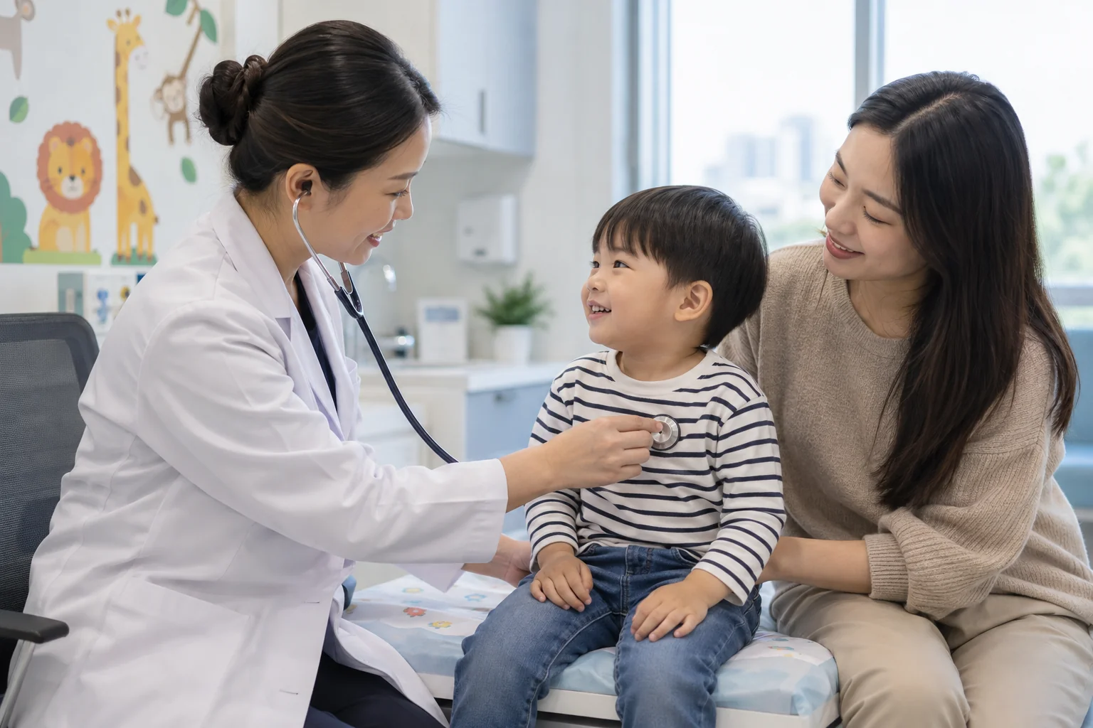 Ảnh minh họa chăm sóc sức khỏe trẻ em